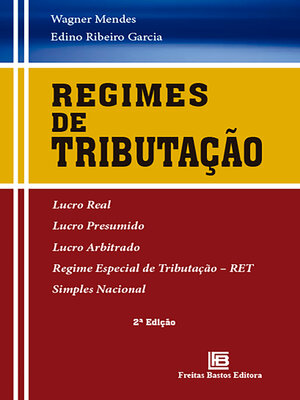 cover image of Regimes de Tributação 2ª Ed